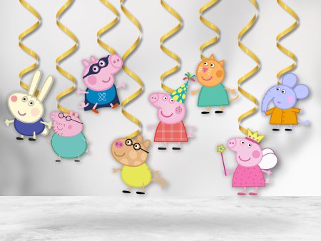 Peppa Pig Theme Swirls Supply