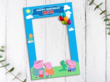 Peppa Pig Theme Customized Photobooth Sale