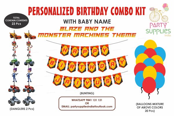 Blaze and the Monster Machines Theme Basic Kit For Cheap