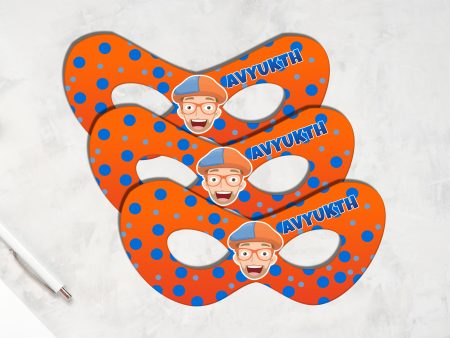 Blippi Theme Eye Mask Online now