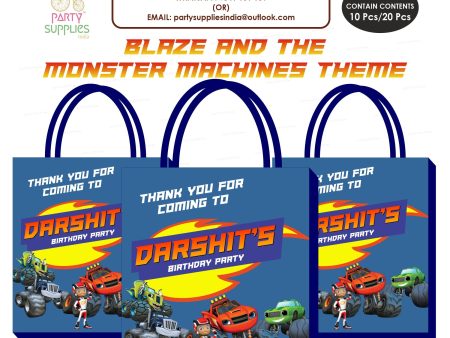 Blaze and the Monster Machines Theme Return Gift Bag Hot on Sale