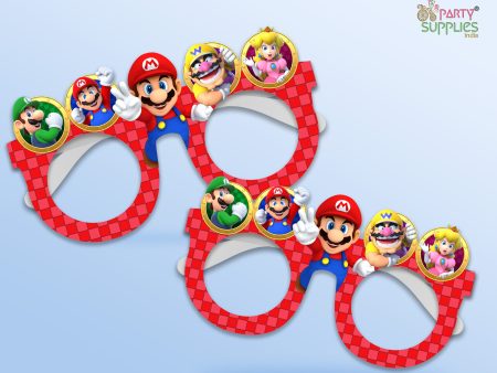 Super Mario Theme Birthday Party glasses For Sale