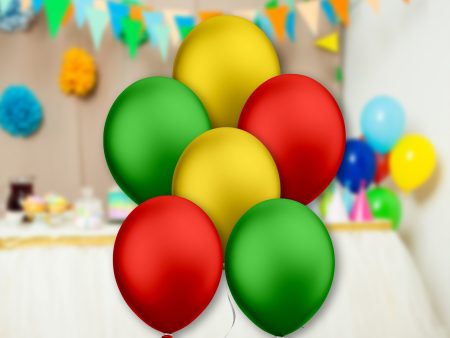 Super Mario Theme Colour 30 Pcs Balloons Sale