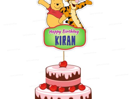 Winnie the Pooh Theme Cake Topper For Sale