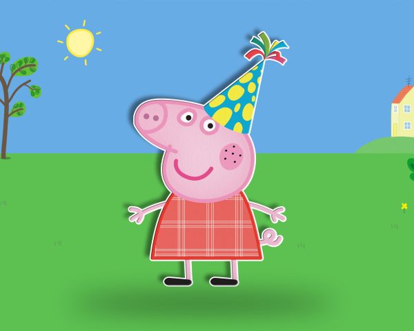 Peppa Pig Theme  Cutout PPP-08 Hot on Sale