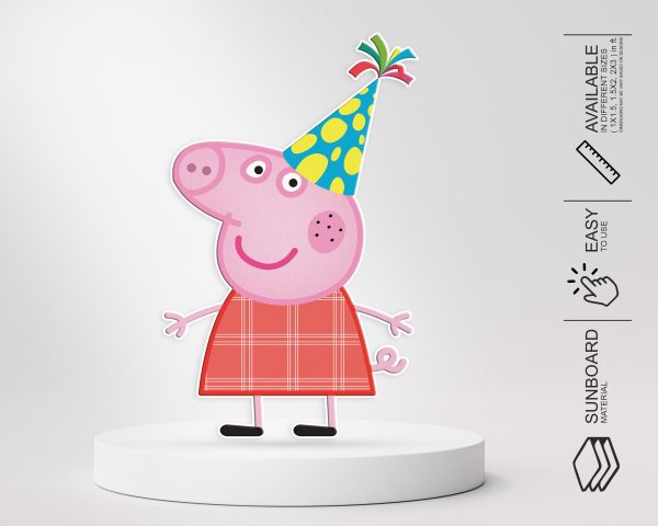 Peppa Pig Theme  Cutout PPP-08 Hot on Sale