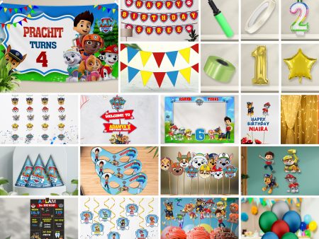 Paw Patrol Theme Premium Kit Supply