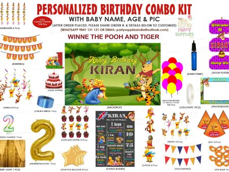 Winnie the Pooh Theme Premium Combo Kit For Discount