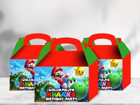 Super Mario Theme Goodie Return Gift Boxes Sale