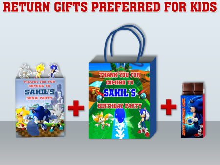 Sonic the Hedgehog Theme Return Gift Combo Sale