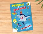 Shark Theme Welcome Board Online Sale