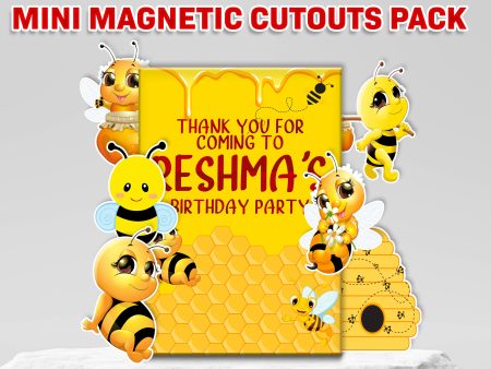 Bumble Bee theme Mini Magnetic Return Gift Pack For Sale