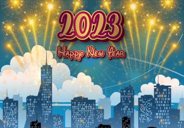 PSI  New Year Theme Personalized Backdrop For Sale