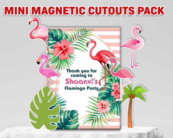 Flamingo Theme Mini Magnetic Return Gift Pack Cheap