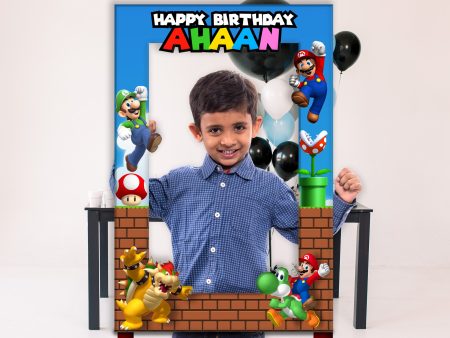 Super Mario Theme Customized PhotoBooth For Sale