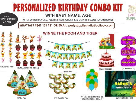 Winnie the Pooh Theme Preferred Combo Kit Online now