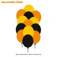 Halloween Theme Colour Balloon 30 Pcs Online Sale