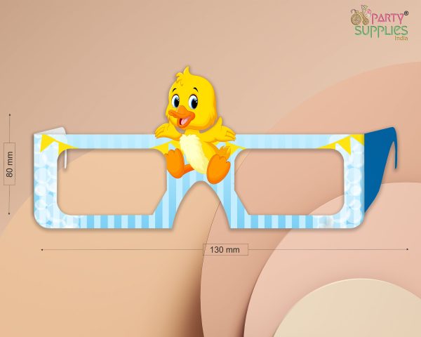 Duck Boy Theme Birthday Party Glasses For Cheap