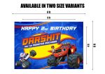 Blaze and the Monster Machines Theme Backdrop Sale