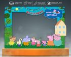 Peppa Pig Theme Personalized Photobooth Cheap