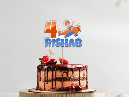 Blippi Theme Cake Topper Sale