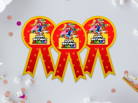 Super Mario Theme Badges Fashion