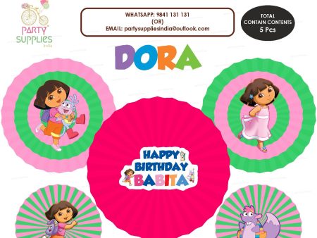 Dora the Explorer Paper Fan Supply