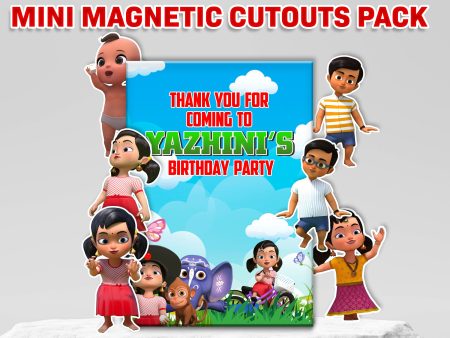 Chutti Kannama Theme Mini Magnetic Return Gift Pack Online now