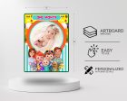 Cocomelon Girl Theme 12 Months Photo Banner Hot on Sale