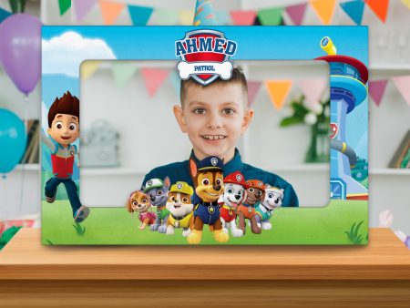 Paw Patrol Theme Personalized Photobooth Hot on Sale