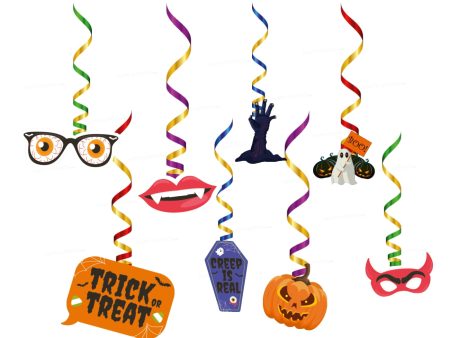 Halloween Theme Swirls For Discount