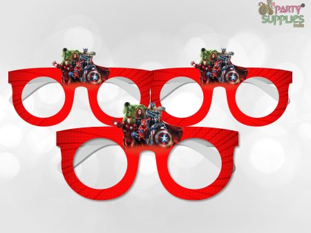 Avengers Theme Birthday Party Glasses Online