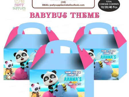 Baby Bus theme Goodie Return Gift Boxes For Sale