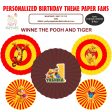 Winnie the Pooh Theme Paper Fan Hot on Sale