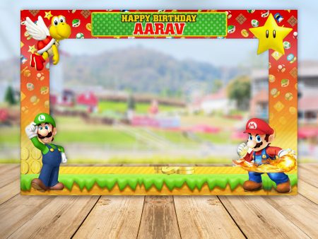 Super Mario Theme PhotoBooth on Sale