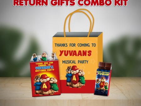 Alvin the Chipmunks Theme Return Gift Combo For Cheap