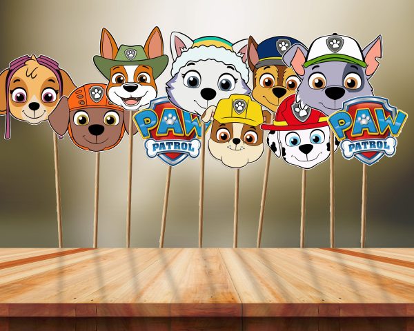 Paw Patrol Theme Personalized Props on Sale