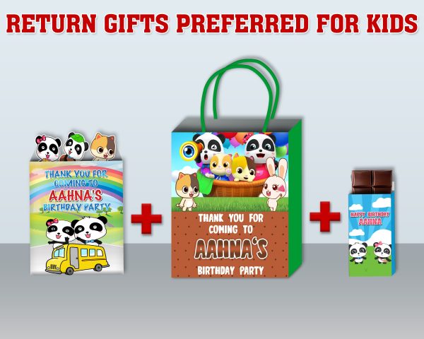 Baby Bus Theme Return Gift Combo Supply