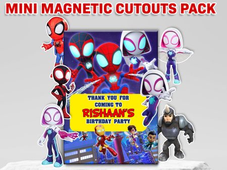 Spidey Theme Mini Magnetic Return Gift Pack Online Hot Sale