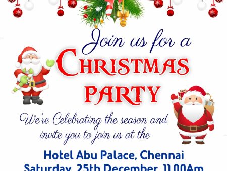 PSI Christmas Theme Invite Online now