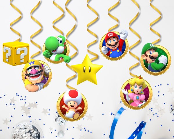 Super Mario Theme Swirls on Sale