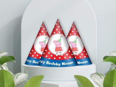 Peppa Pig Theme Personalized Hat For Sale