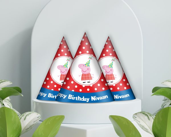 Peppa Pig Theme Personalized Hat For Sale