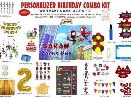 Spidey and his Amazing Friends Theme Premium Combo Kit on Sale