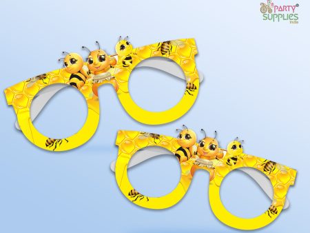 Bumble Bee Theme Birthday Party Glasses For Cheap