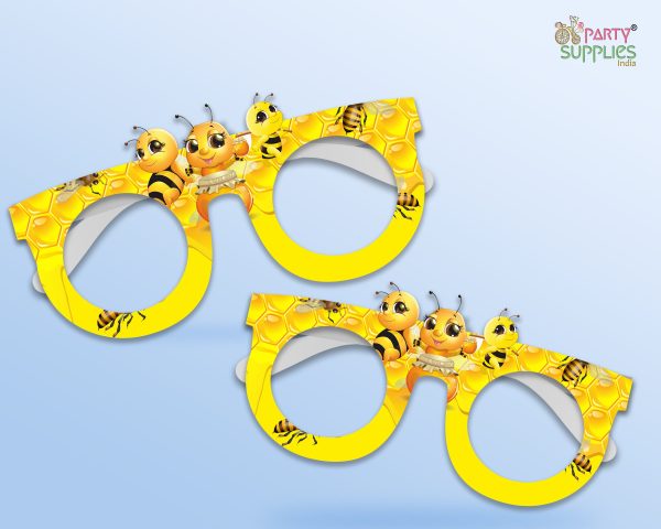 Bumble Bee Theme Birthday Party Glasses For Cheap