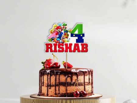 Super Mario Theme Cake Topper Online Hot Sale