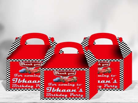 Car Theme Return GIft Goodie Boxes Supply