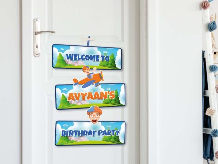 Blippi Customized Door Poster For Cheap