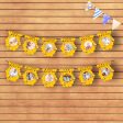 Bumble Bee Theme 12 Months Photo Banner Sale